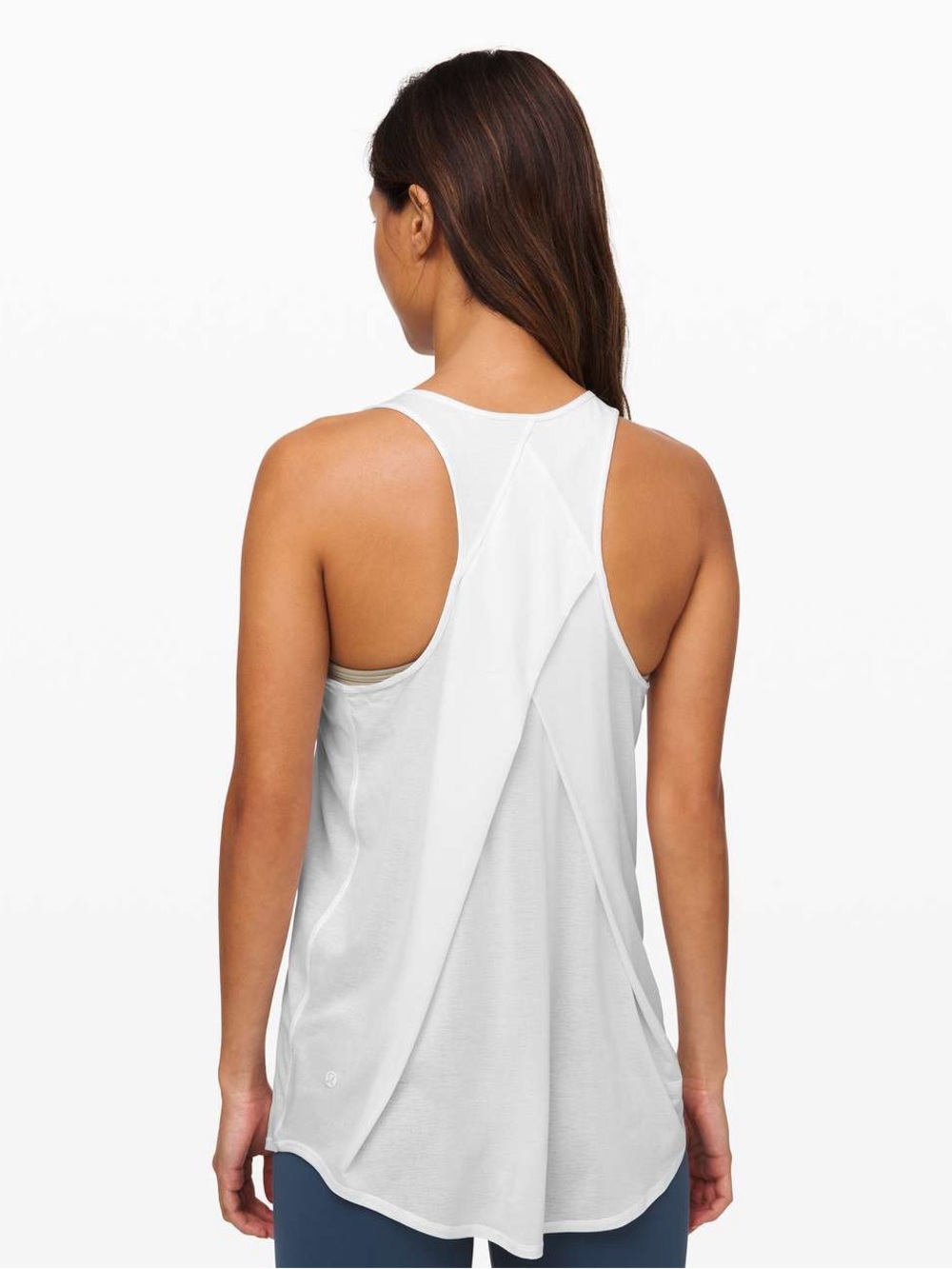 ☀️Lululemon Essential Tank Pleated White Size 14
